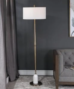 Floor Lamps Uttermost Minette Mid-Century Floor Lamp