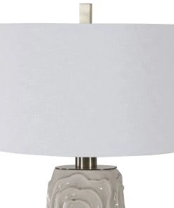 Uttermost Zade Warm Gray Table Lamp 13 Uttermost Zade Warm Gray Table Lamp