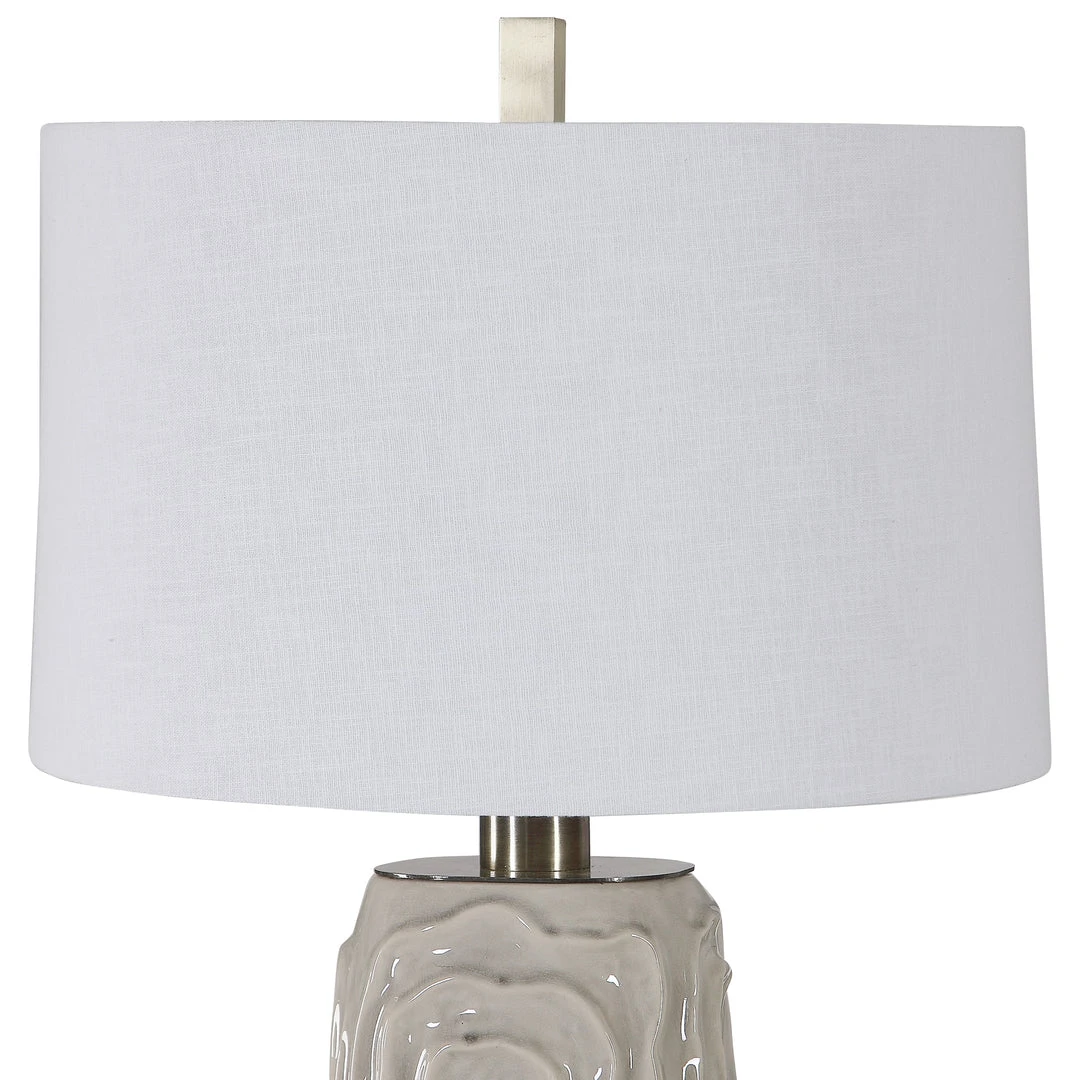 Uttermost Zade Warm Gray Table Lamp 7 Uttermost Zade Warm Gray Table Lamp