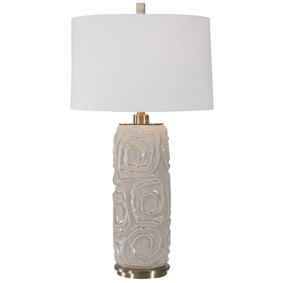 Uttermost Zade Warm Gray Table Lamp 3 Uttermost Zade Warm Gray Table Lamp