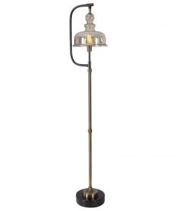 Floor Lamps Uttermost Elieser Industrial Floor Lamp