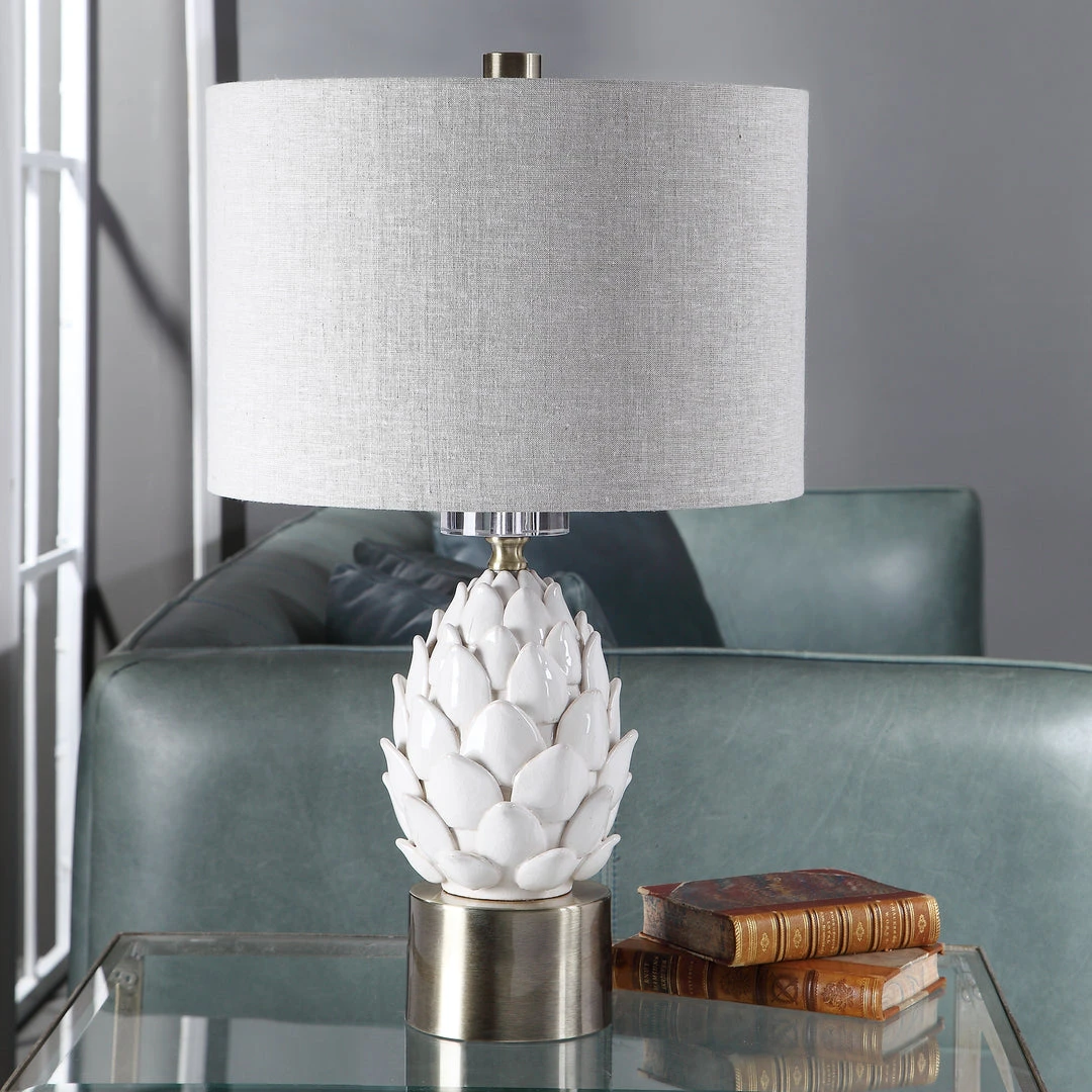 Uttermost White Artichoke Table Lamp Table Lamps 5 Uttermost White Artichoke Table Lamp Table Lamps