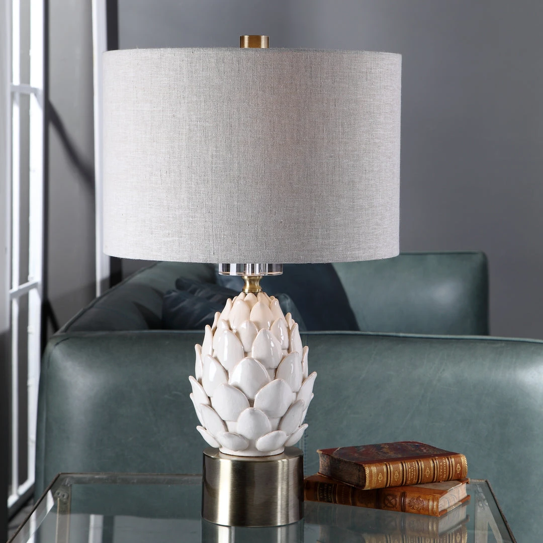 Uttermost White Artichoke Table Lamp Table Lamps 4 Uttermost White Artichoke Table Lamp Table Lamps