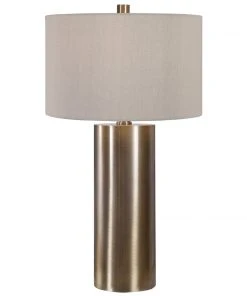 Uttermost Taria Brushed Brass Table Lamp Table Lamps