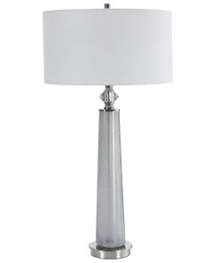 Table Lamps Uttermost Grayton Frosted Art Table Lamp