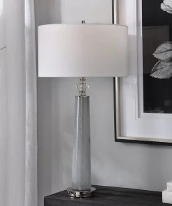 Table Lamps Uttermost Grayton Frosted Art Table Lamp