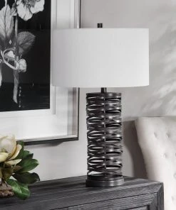 Table Lamps Uttermost Alita Rust Black Table Lamp 11 Table Lamps Uttermost Alita Rust Black Table Lamp