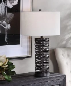 Table Lamps Uttermost Alita Rust Black Table Lamp 10 Table Lamps Uttermost Alita Rust Black Table Lamp