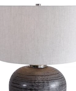 Table Lamps Uttermost Mikkel Charcoal Table Lamp