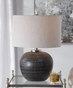 Table Lamps Uttermost Mikkel Charcoal Table Lamp