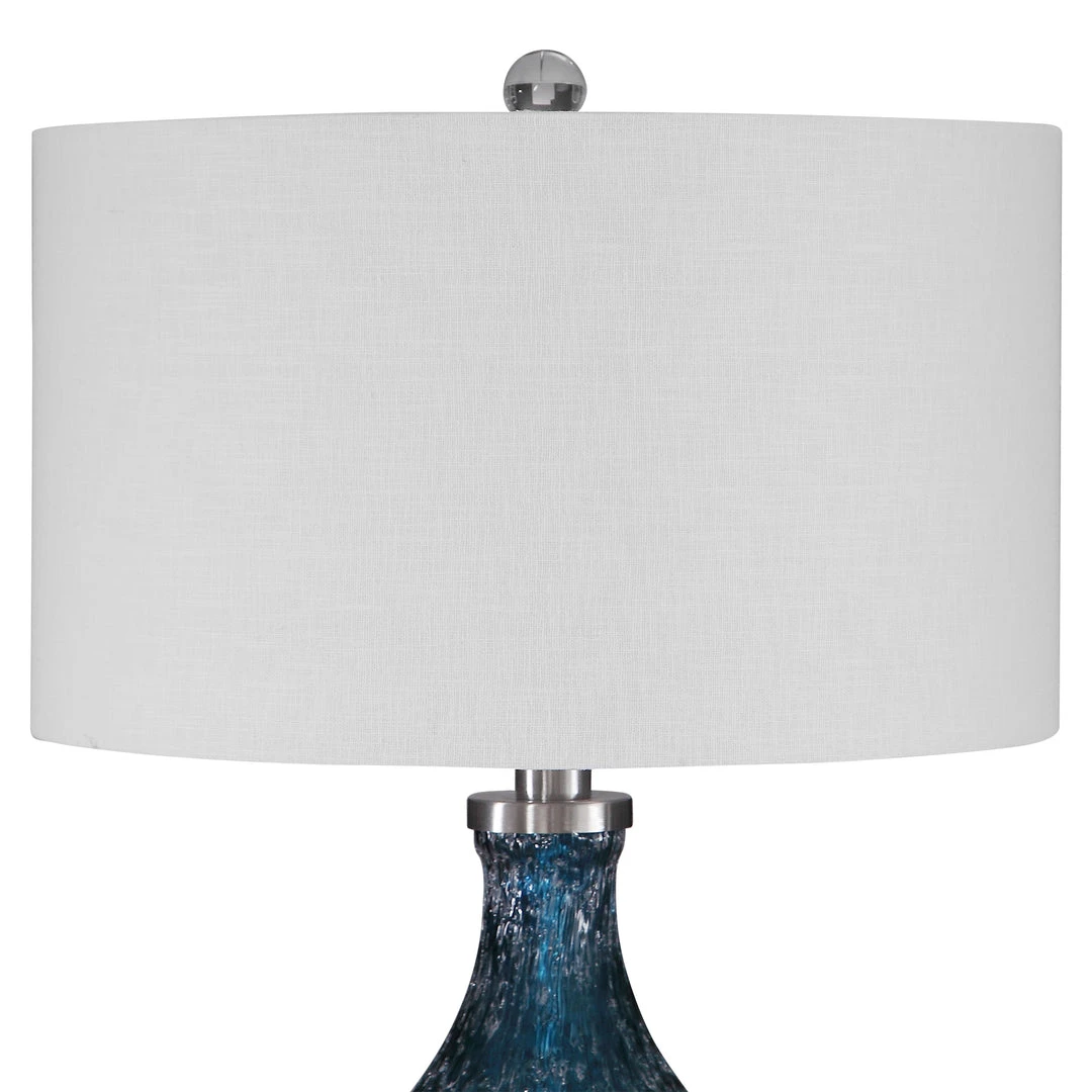 Uttermost Eline Blue Glass Table Lamp Table Lamps 7 Uttermost Eline Blue Glass Table Lamp Table Lamps
