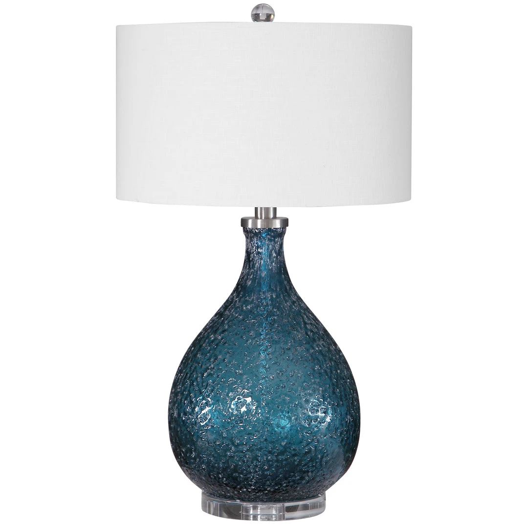 Uttermost Eline Blue Glass Table Lamp Table Lamps 6 Uttermost Eline Blue Glass Table Lamp Table Lamps