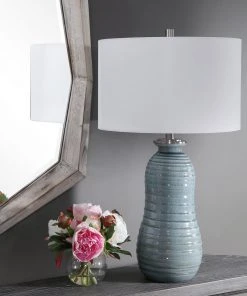 Uttermost Zaila Light Blue Table Lamp Table Lamps 11 Uttermost Zaila Light Blue Table Lamp Table Lamps