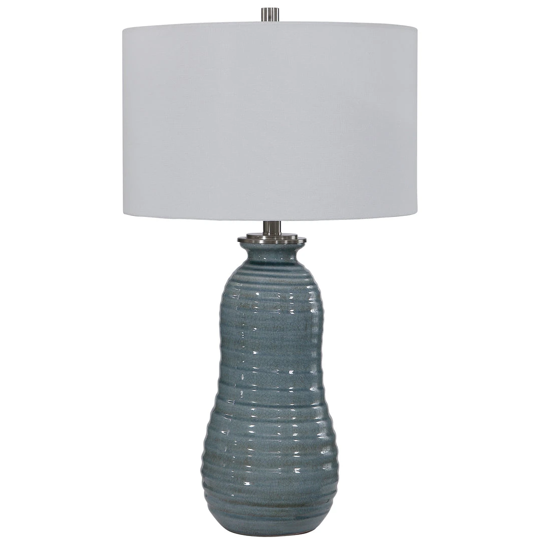 Uttermost Zaila Light Blue Table Lamp Table Lamps 6 Uttermost Zaila Light Blue Table Lamp Table Lamps