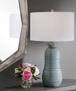 Uttermost Zaila Light Blue Table Lamp Table Lamps 10 Uttermost Zaila Light Blue Table Lamp Table Lamps