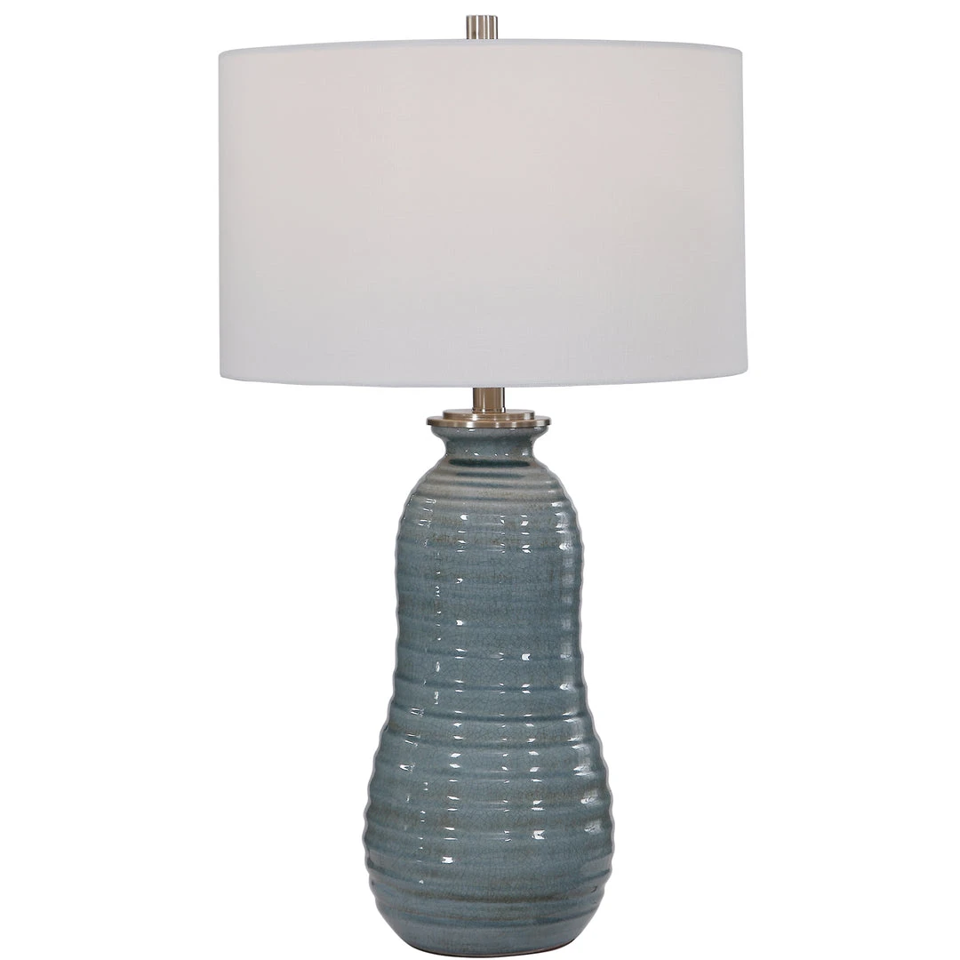Uttermost Zaila Light Blue Table Lamp Table Lamps 3 Uttermost Zaila Light Blue Table Lamp Table Lamps