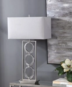 Uttermost Perrin Nickel Table Lamp 11 Uttermost Perrin Nickel Table Lamp