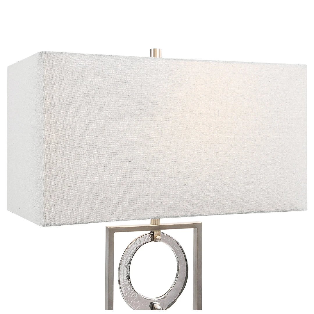 Uttermost Perrin Nickel Table Lamp 7 Uttermost Perrin Nickel Table Lamp