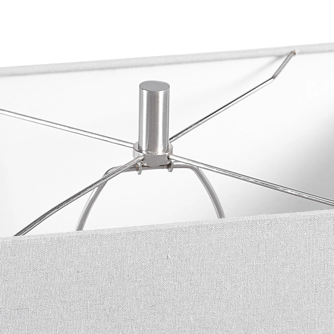 Uttermost Perrin Nickel Table Lamp 9 Uttermost Perrin Nickel Table Lamp