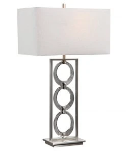 Uttermost Perrin Nickel Table Lamp