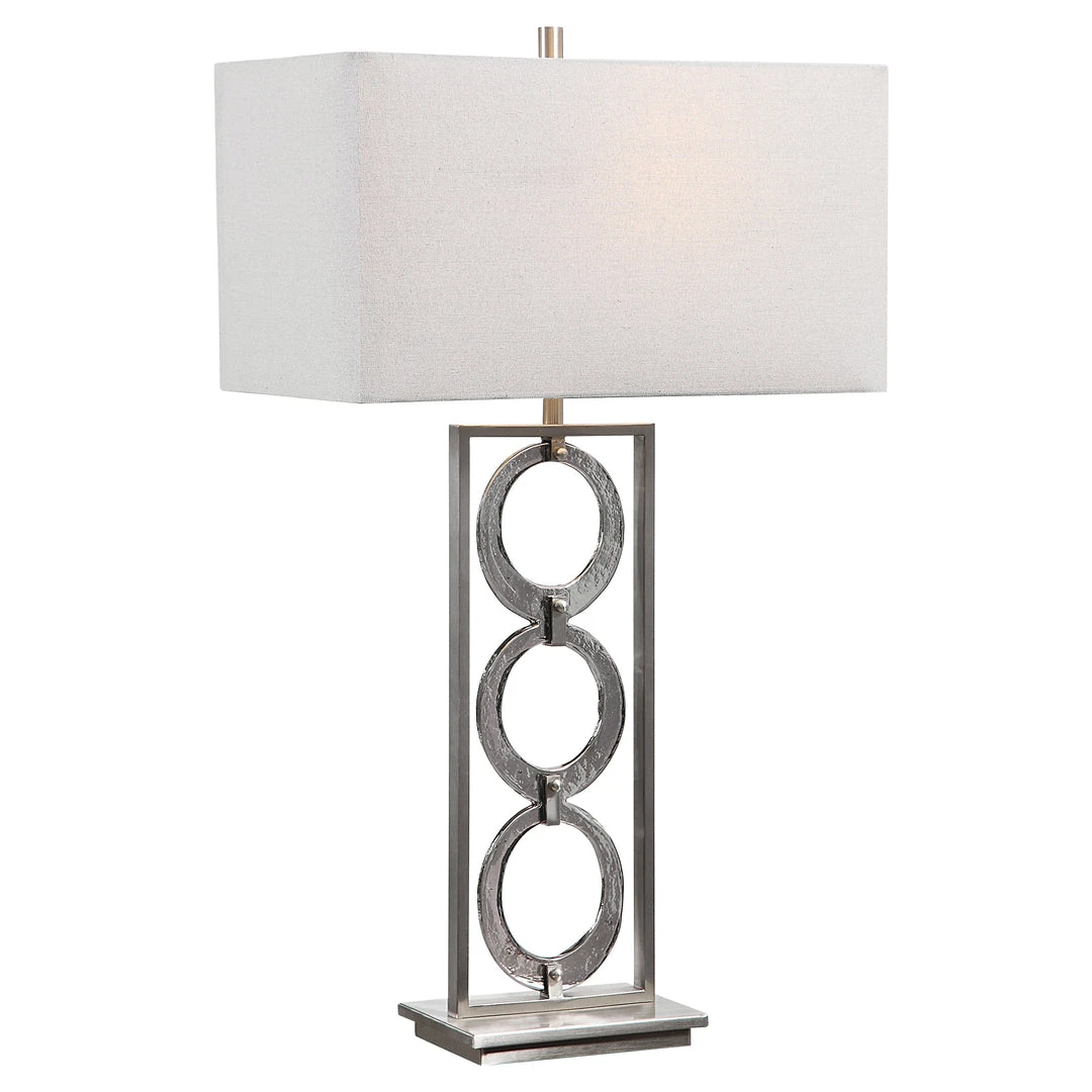 Uttermost Perrin Nickel Table Lamp 3 Uttermost Perrin Nickel Table Lamp