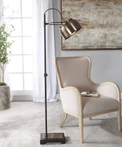 Uttermost Bessemer Industrial Floor Lamp