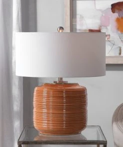 Uttermost Solene Orange Table Lamp Table Lamps
