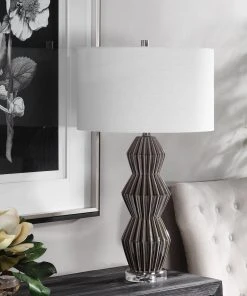 Uttermost Maxime Smokey Gray Table Lamp Table Lamps