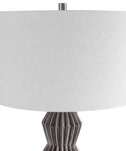 Uttermost Maxime Smokey Gray Table Lamp Table Lamps