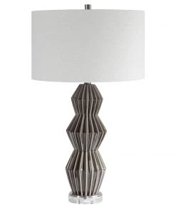 Uttermost Maxime Smokey Gray Table Lamp Table Lamps