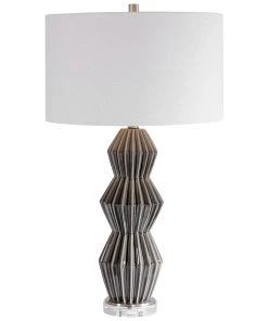 Uttermost Maxime Smokey Gray Table Lamp Table Lamps