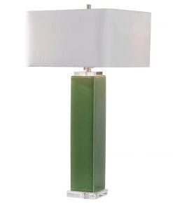 Uttermost Aneeza Tropical Green Table Lamp Table Lamps