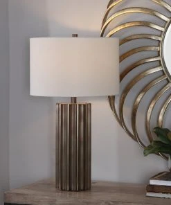 Table Lamps Uttermost Khalio Gun Metal Table Lamp 10 Table Lamps Uttermost Khalio Gun Metal Table Lamp