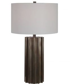 Table Lamps Uttermost Khalio Gun Metal Table Lamp