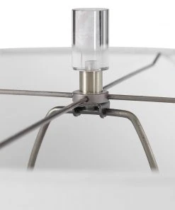 Uttermost Kathleen Metallic Silver Table Lamp Table Lamps 15 Uttermost Kathleen Metallic Silver Table Lamp Table Lamps