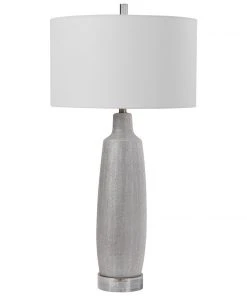 Uttermost Kathleen Metallic Silver Table Lamp Table Lamps 12 Uttermost Kathleen Metallic Silver Table Lamp Table Lamps