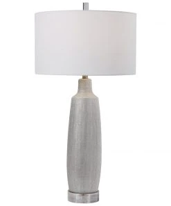 Uttermost Kathleen Metallic Silver Table Lamp Table Lamps