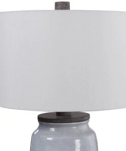Table Lamps Uttermost Dimitri Light Blue Table Lamp
