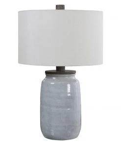 Table Lamps Uttermost Dimitri Light Blue Table Lamp