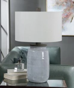 Table Lamps Uttermost Dimitri Light Blue Table Lamp