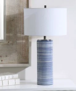 Uttermost Montauk Striped Table Lamp 10 Uttermost Montauk Striped Table Lamp