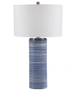 Uttermost Montauk Striped Table Lamp