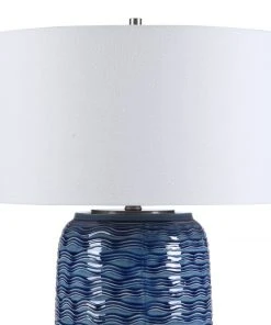 Table Lamps Uttermost Sedna Blue Table Lamp