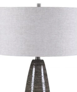 Uttermost Cosmo Charcoal Table Lamp