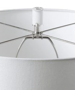 Uttermost Caelina Textured White Table Lamp Table Lamps