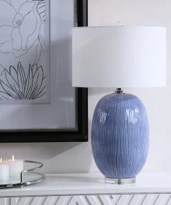 Uttermost Westerly Blue Table Lamp Table Lamps