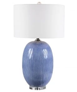 Uttermost Westerly Blue Table Lamp Table Lamps