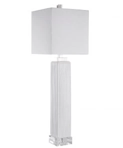Uttermost Bennett White Buffet Lamp Table Lamps