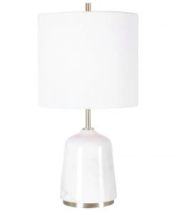 Uttermost Eloise White Marble Table Lamp