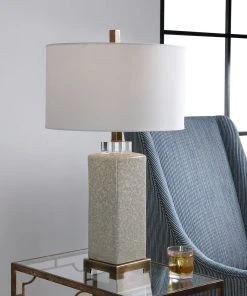 Table Lamps Uttermost Irie Crackled Taupe Table Lamp 9 Table Lamps Uttermost Irie Crackled Taupe Table Lamp